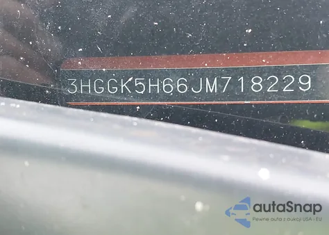 2018 Honda Fit Sport z USA, uszkodzony, nr VIN 3HGGK5H66JM718229